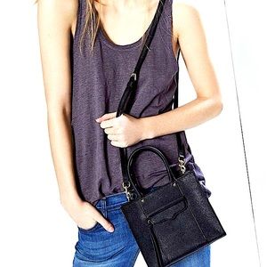 Rebecca Minkoff Mini Square Black Bag